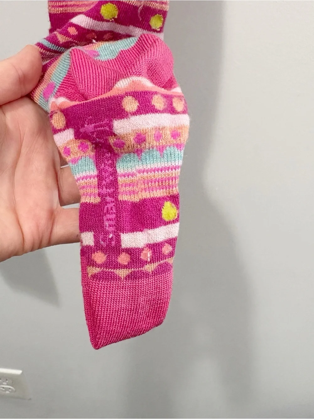 Smartwool Kids' Merino Wool Base Layer Tights Leggings Size Medium 9-10 Pink